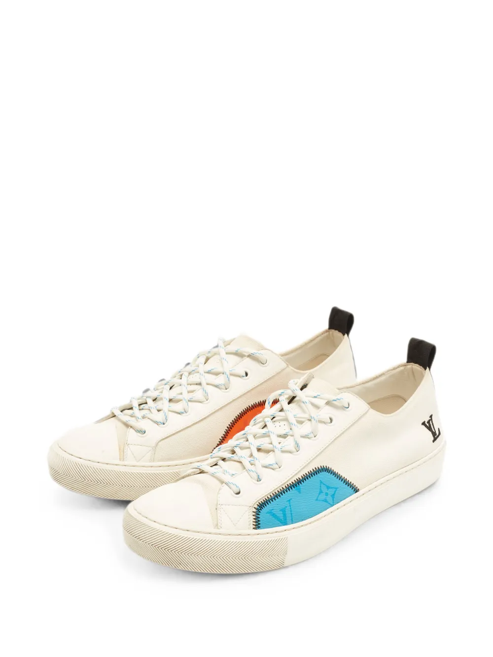 Louis Vuitton Pre-Owned Tattoo lace-up sneakers - Weiß