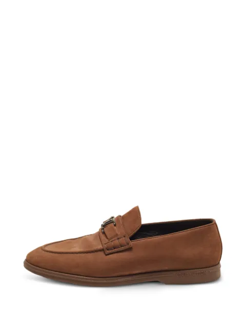 Louis Vuitton Pre-Owned Estate suède loafers