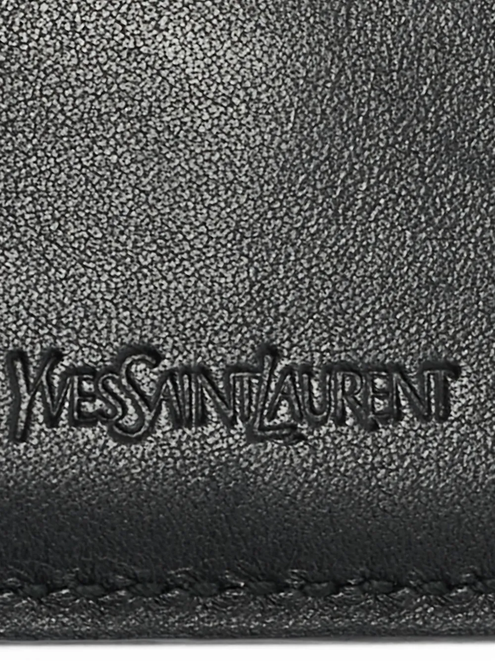 Saint Laurent Pre-Owned 2013 Cassandre patent leather coin purse - Schwarz