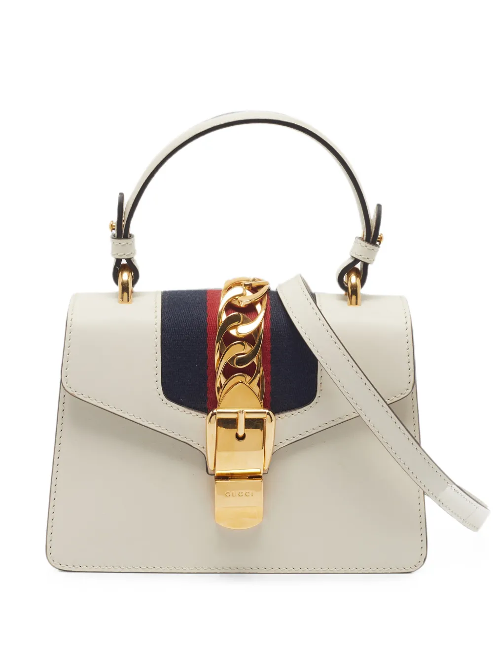 Gucci Pre-Owned mini Sylvie two-way handbag - Toni neutri