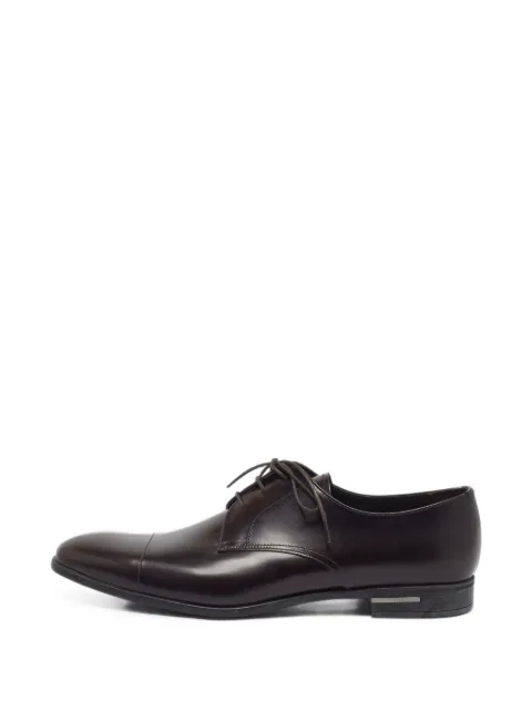 Prada Pre-Owned Derby lace-up derby shoes