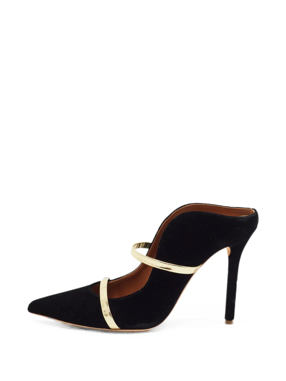 Malone Souliers Maureen velvet pumps - Schwarz