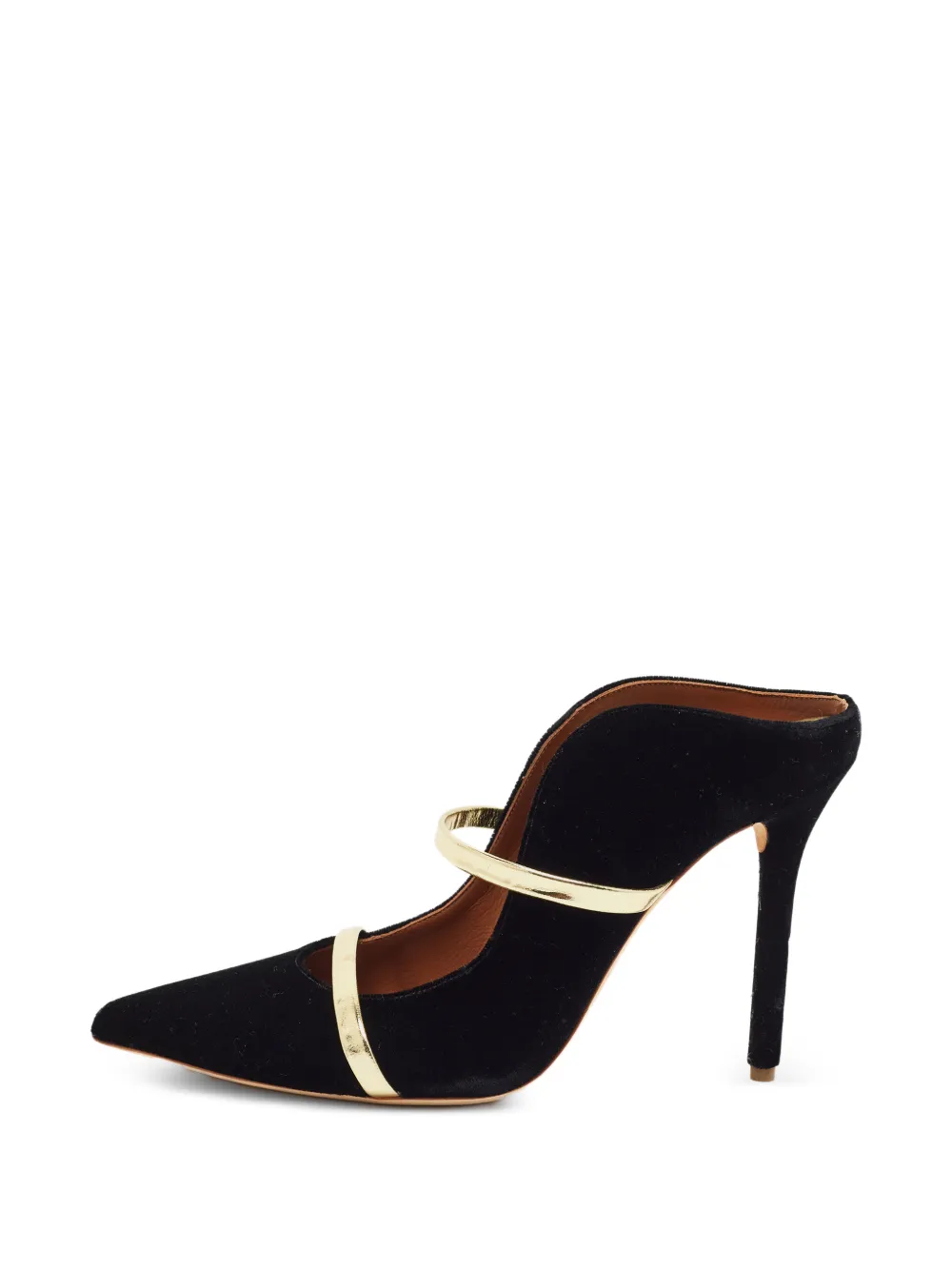 Malone Souliers Maureen velvet pumps - Nero