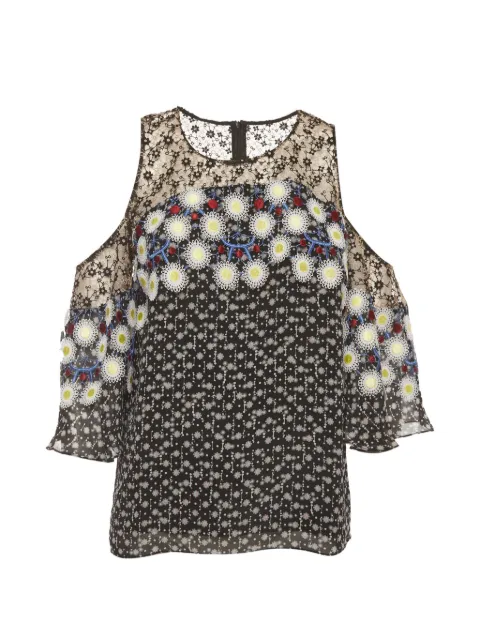 Peter Pilotto top con estampado floral