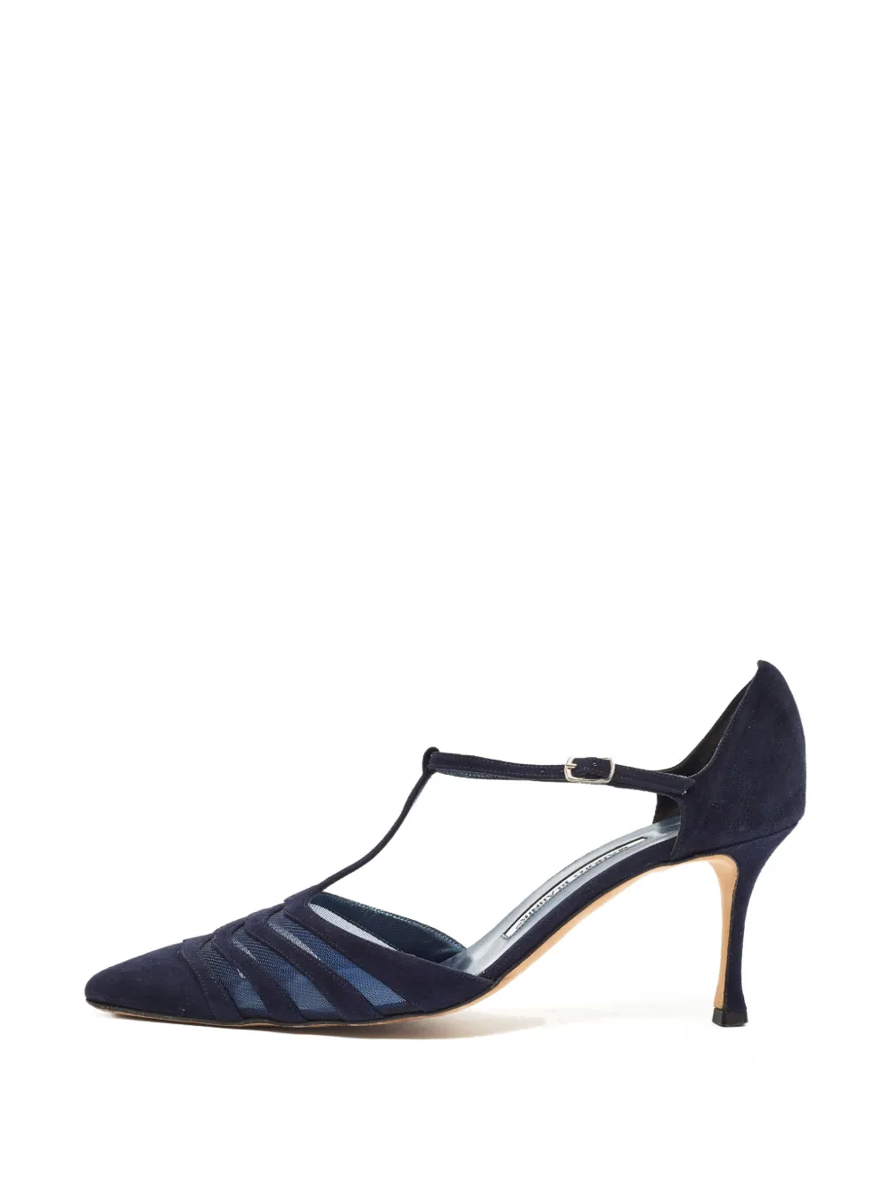 Manolo Blahnik Jane heeled pumps - Blu