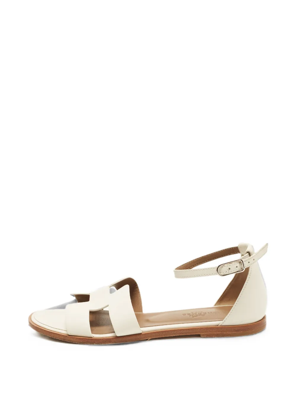 Hermès Pre-Owned Santorini H-shaped sandals - Weiß