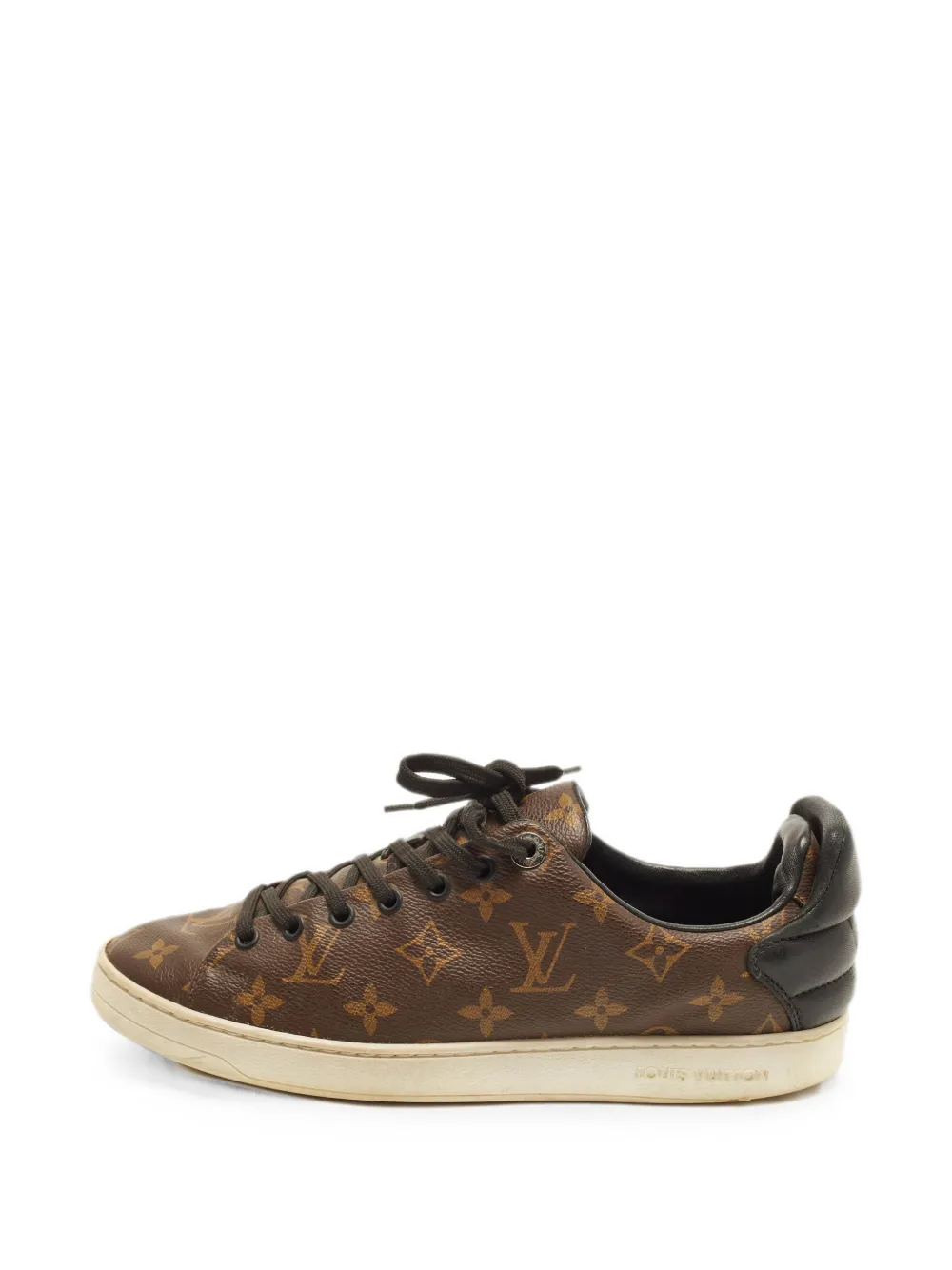 Louis Vuitton Pre-Owned Frontrow Monogram low-top sneakers - Braun