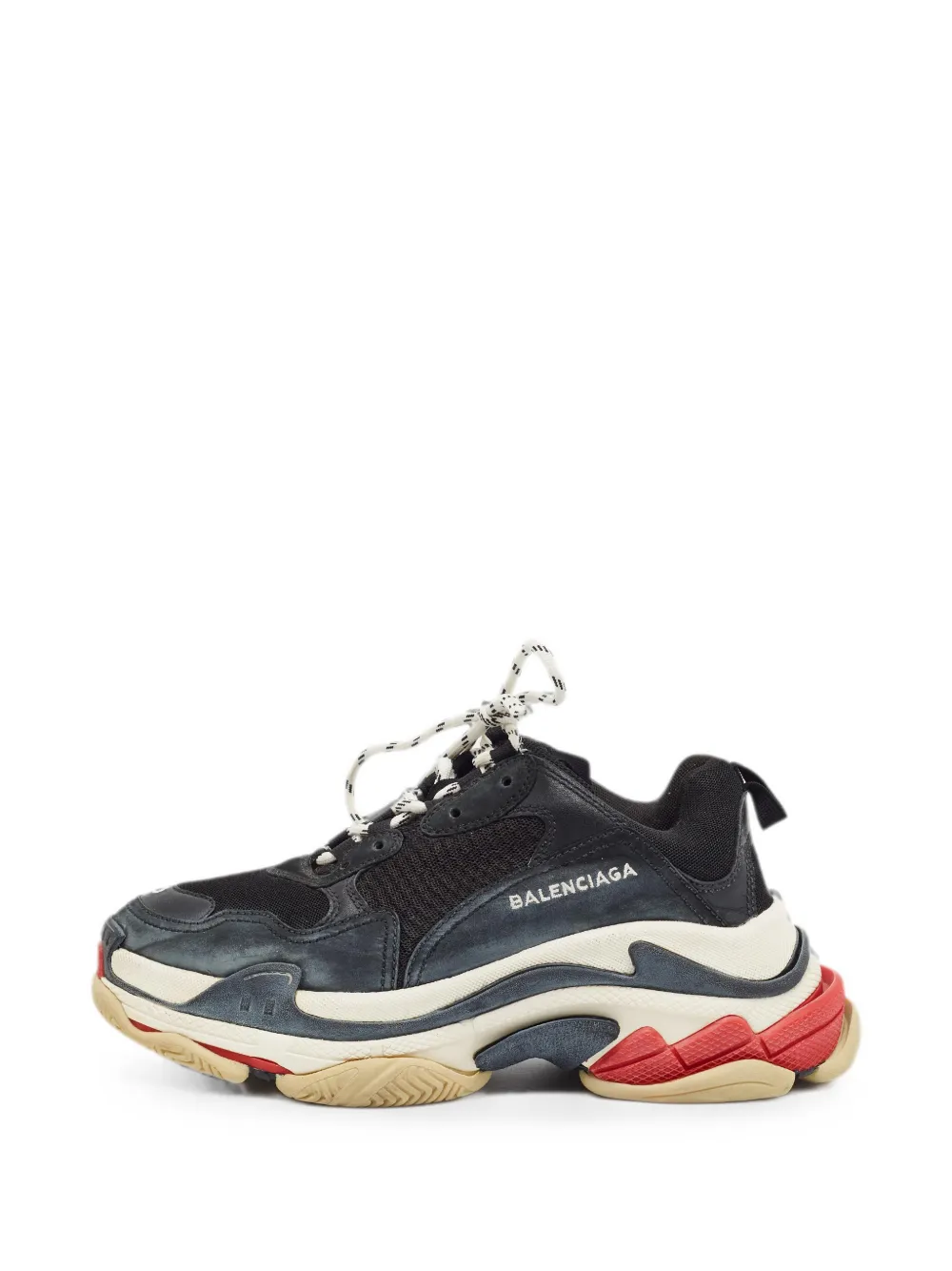 Balenciaga Pre-Owned Triple S low-top sneakers - Schwarz