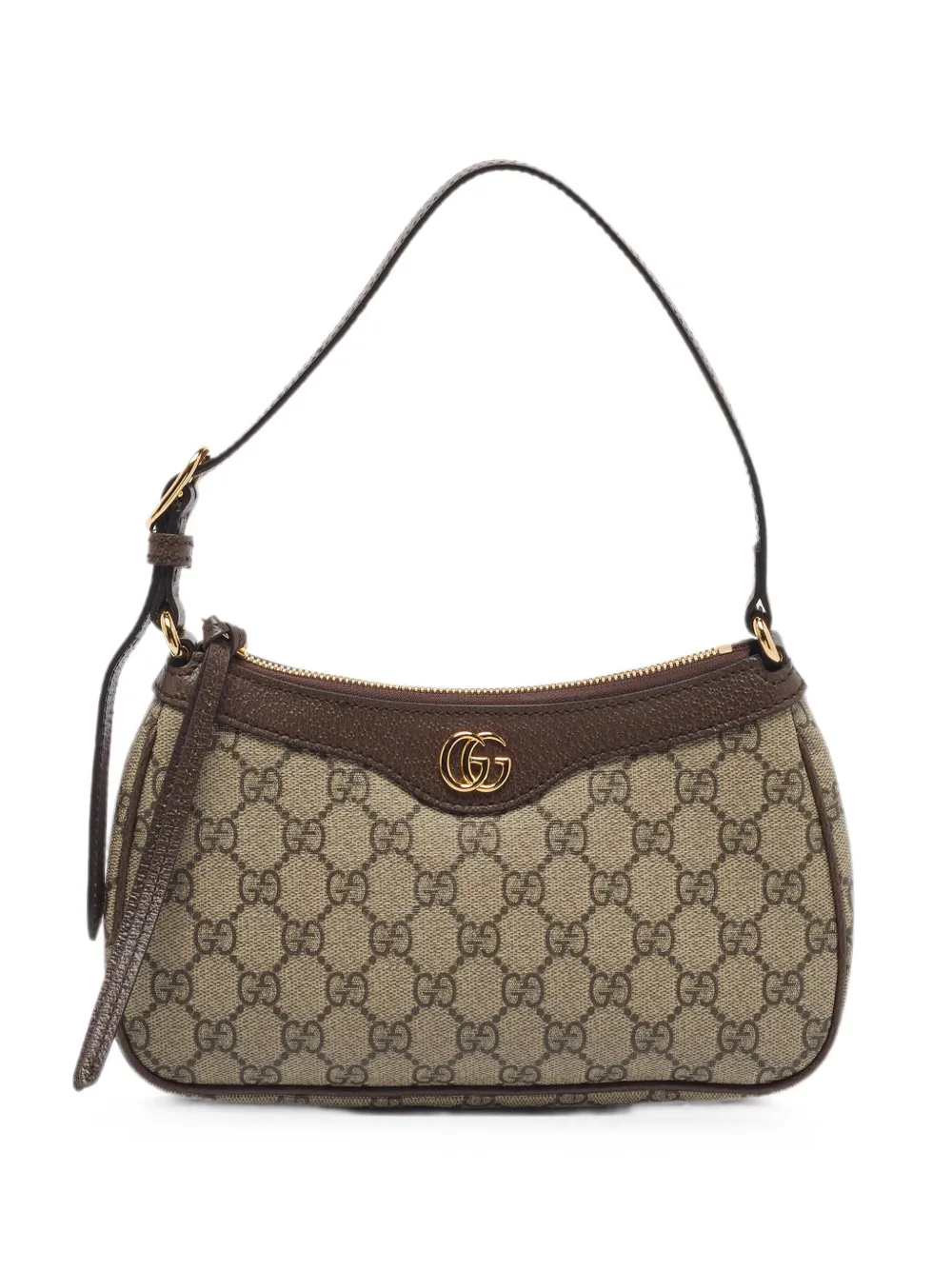 Gucci Pre-Owned small Ophidia GG supreme shoulder bag - Nude