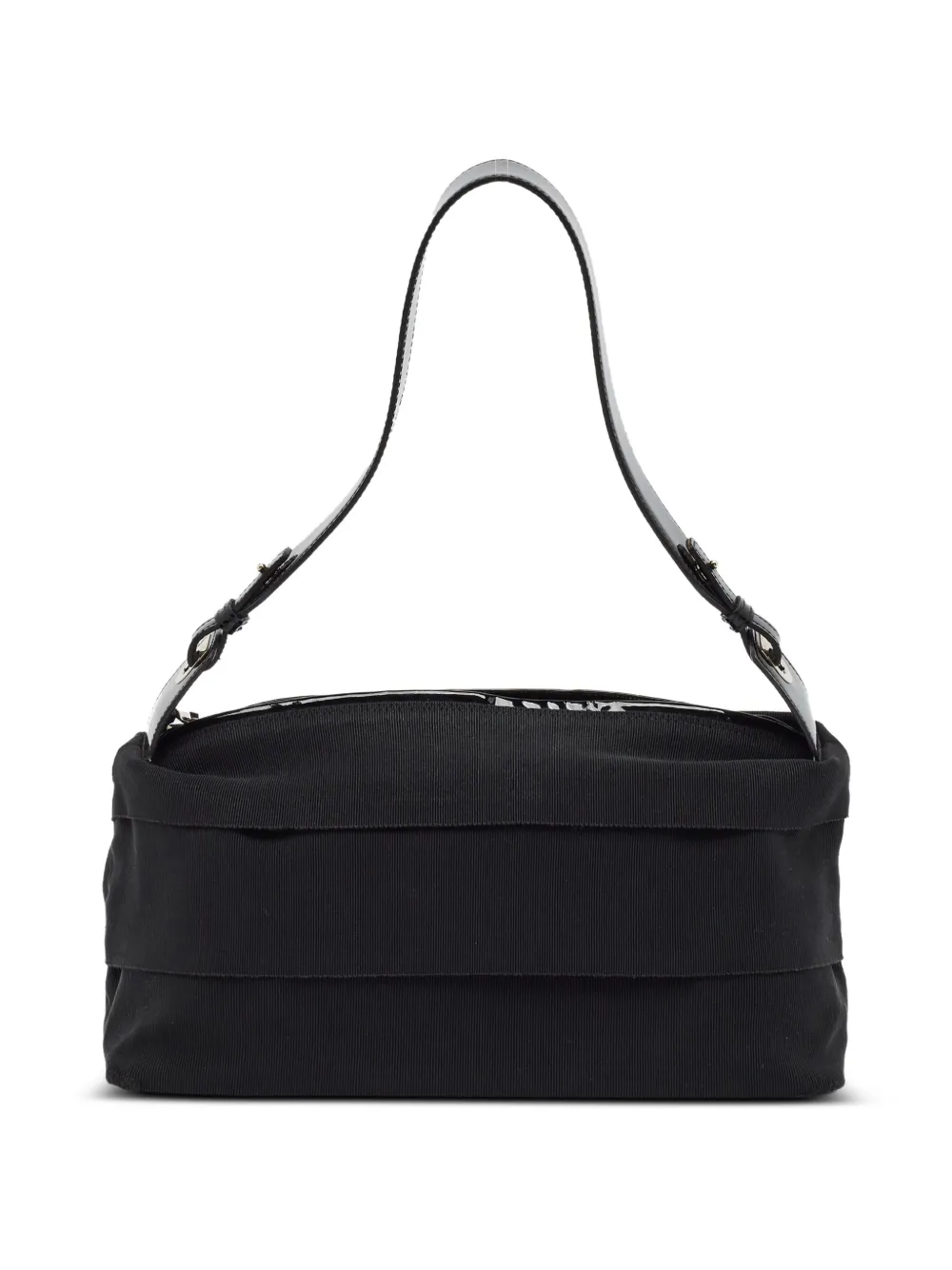 Ferragamo Pre-Owned zip-up shoulder bag - Nero