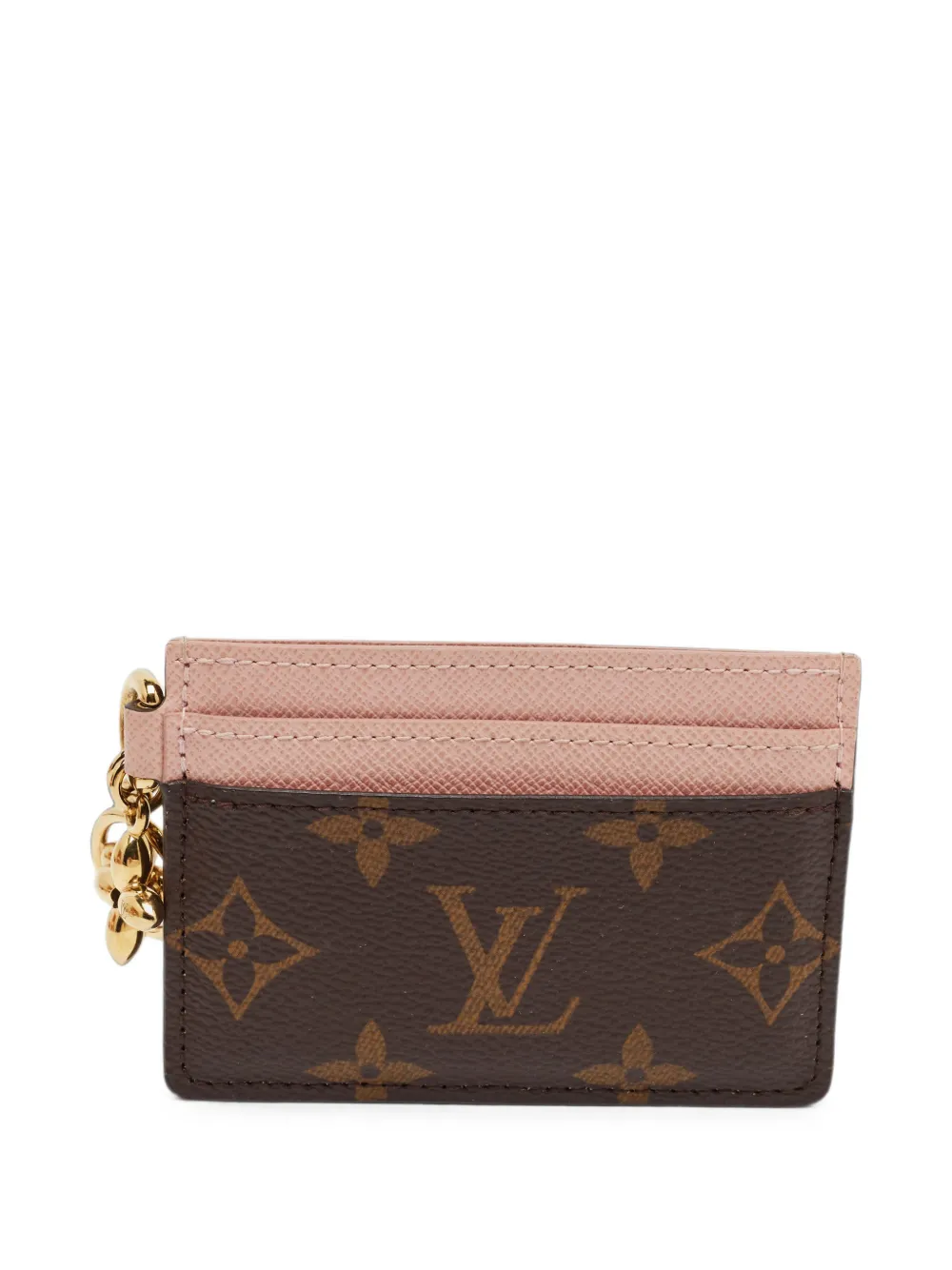 Louis Vuitton Pre-Owned LV Charms Monogram wallet - Braun