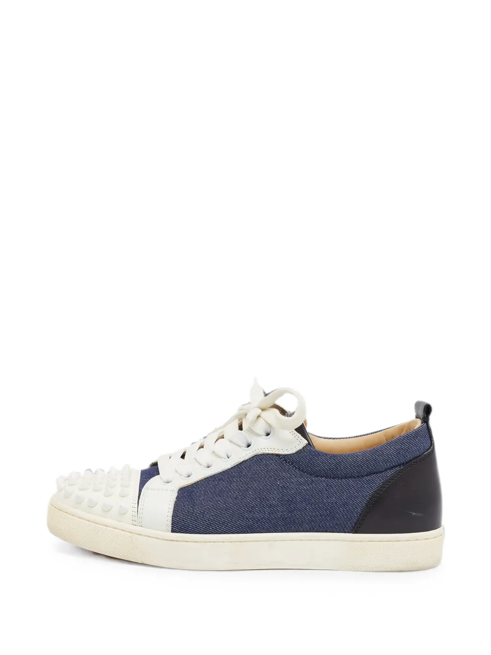 Christian Louboutin Pre-Owned Louis Junior Spikes low-top sneakers - Blau