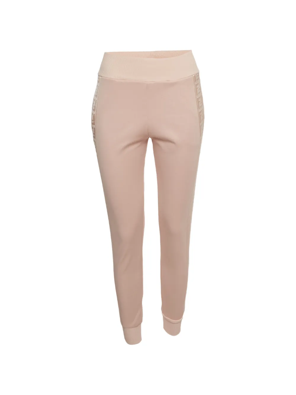 Fendi Pre-Owned FF side-stripes track pants - Rosa