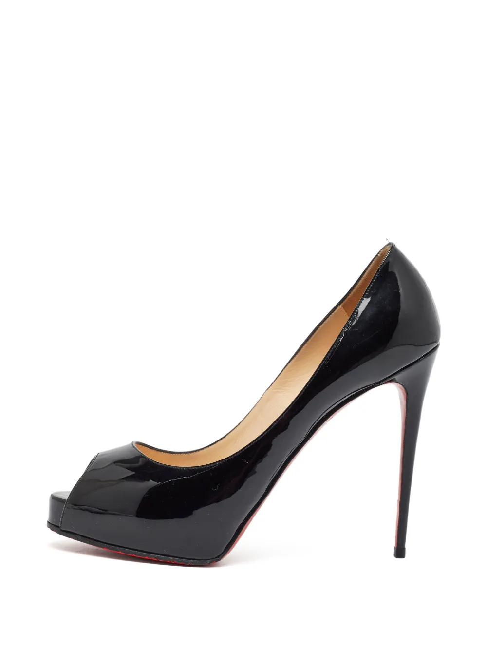 Christian Louboutin Pre-Owned Very Prive peep-toe pumps - Schwarz