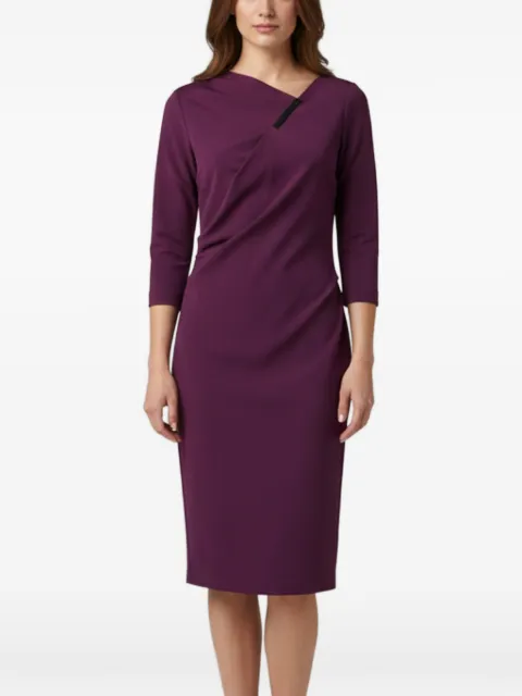 Sonia Rykiel Pre-Owned vestido midi con diseño asimétrico y drapeado