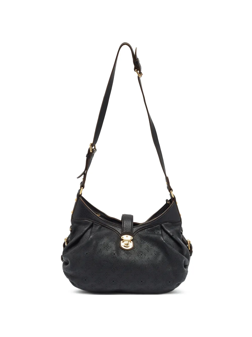 Louis Vuitton Pre-Owned Mahina L Schultertasche - Schwarz