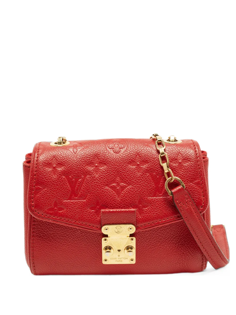 Louis Vuitton Pre-Owned 2015 BB Empreinte Saint Germain Schultertasche - Rot