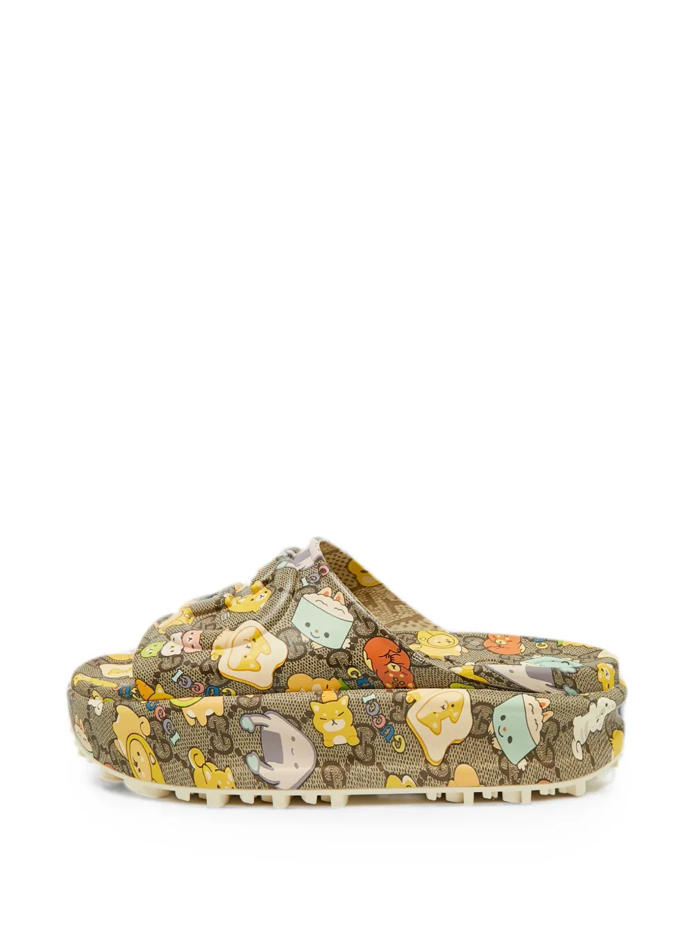 Gucci Pre-Owned Pikarar GG Supreme sandals - Braun