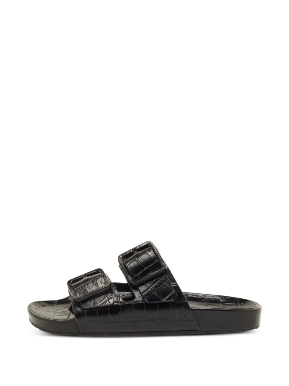 Balenciaga Pre-Owned Mallorca Sandalen mit Schnallen - Schwarz