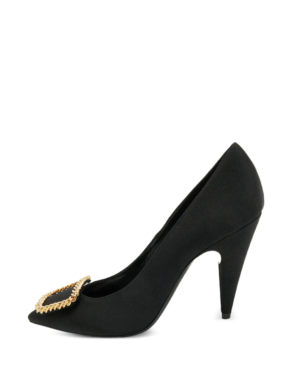Saint Laurent Pre-Owned Sulpice Pumps mit Kette - Schwarz