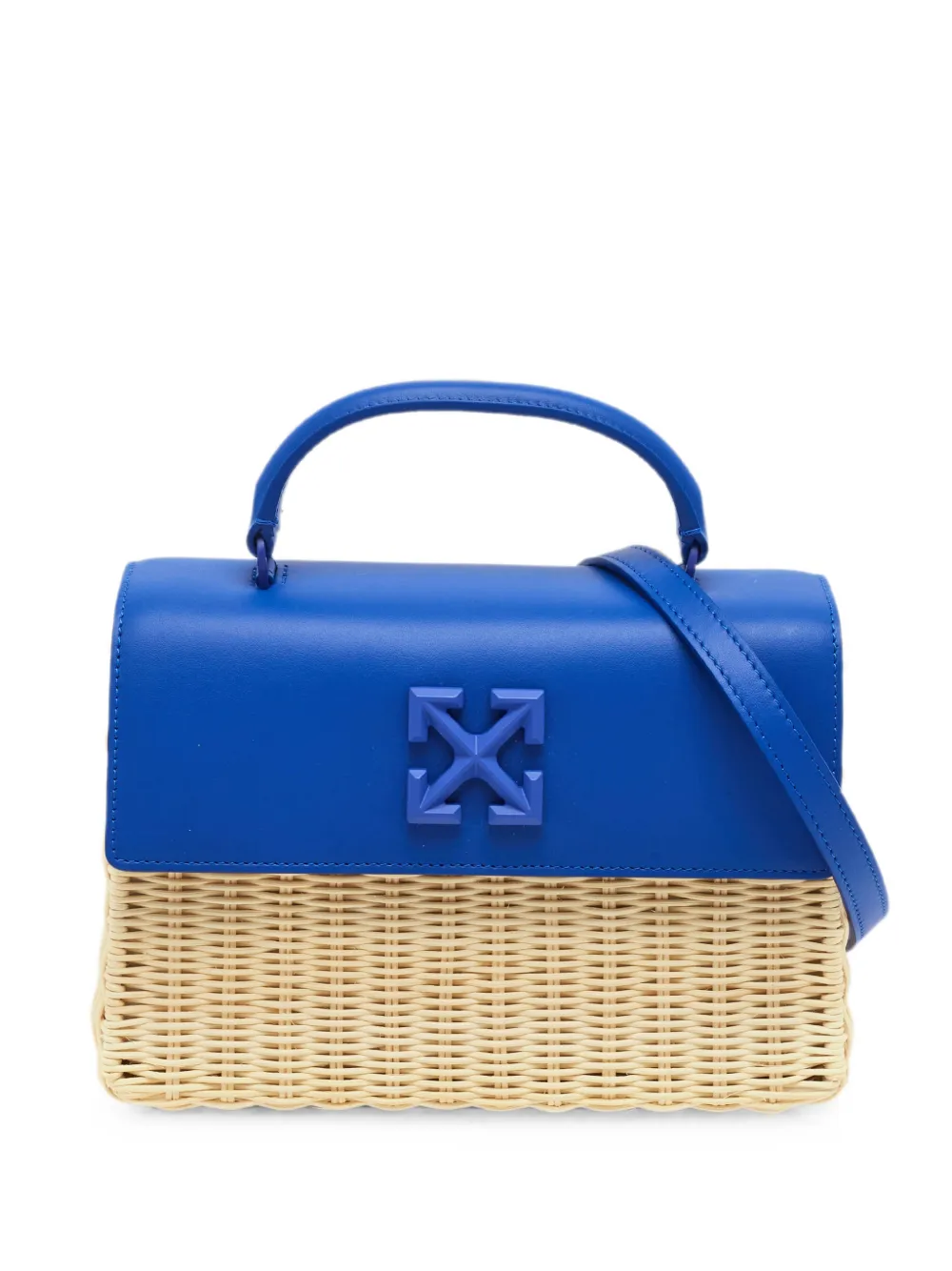 Off-White Pre-Owned Borsa a mano Jitney 1.4 - Blu