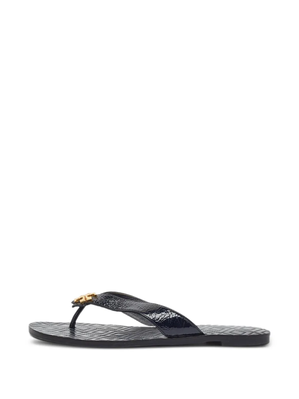 Tory Burch Miller logo-medallion sandals - Schwarz