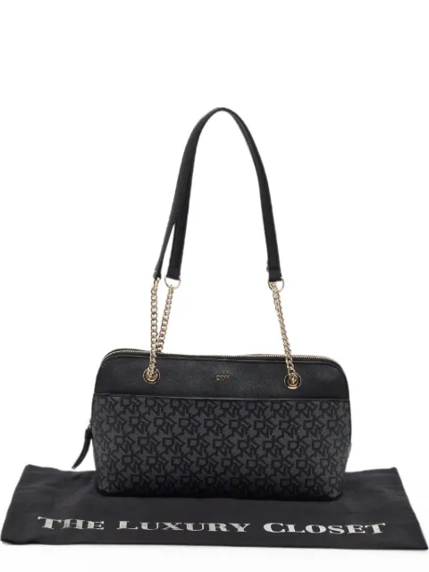 DKNY Vintage 2022 medium Bryant Park monogram shoulder bag