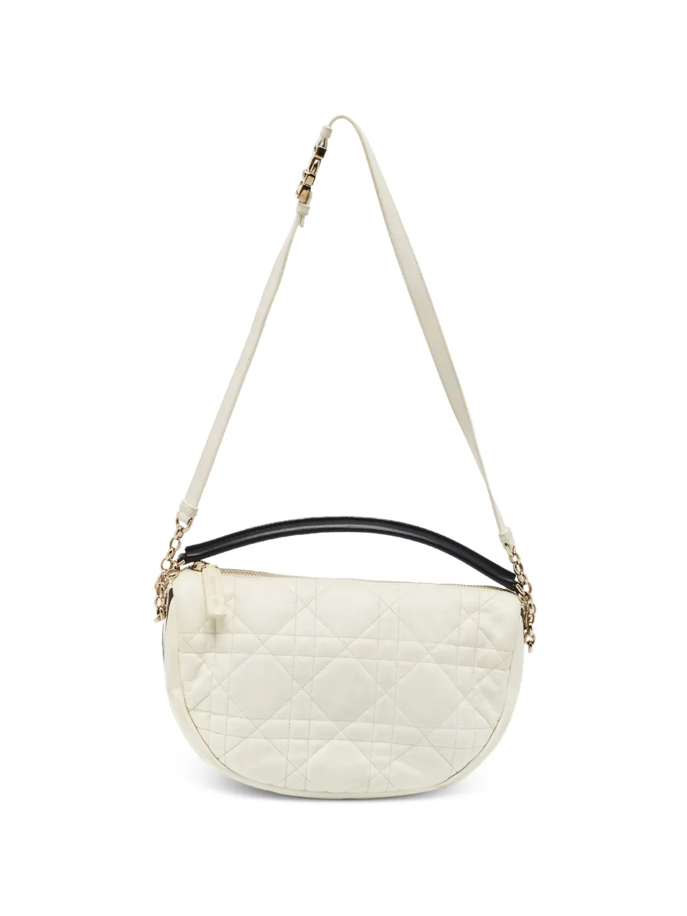 Christian Dior Pre-Owned sac à main Vibe Cannage médium (2022) - Blanc