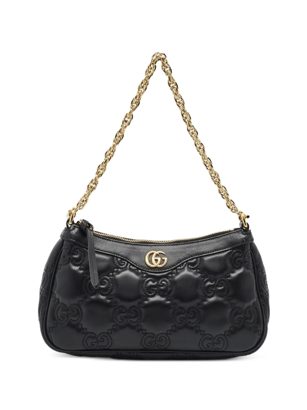 Gucci Pre-Owned small GG Matelasse shoulder bag - Nero