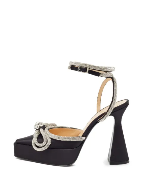 MACH & MACH Double Bow platform pumps