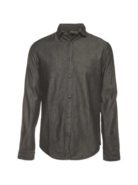 Emporio Armani Pre-Owned Schmales Jeanshemd