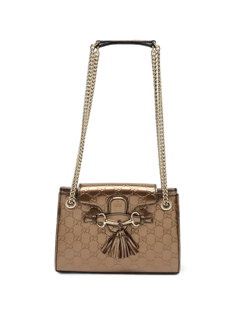 Gucci Pre-Owned small Guccissima Emily shoulder bag - Braun