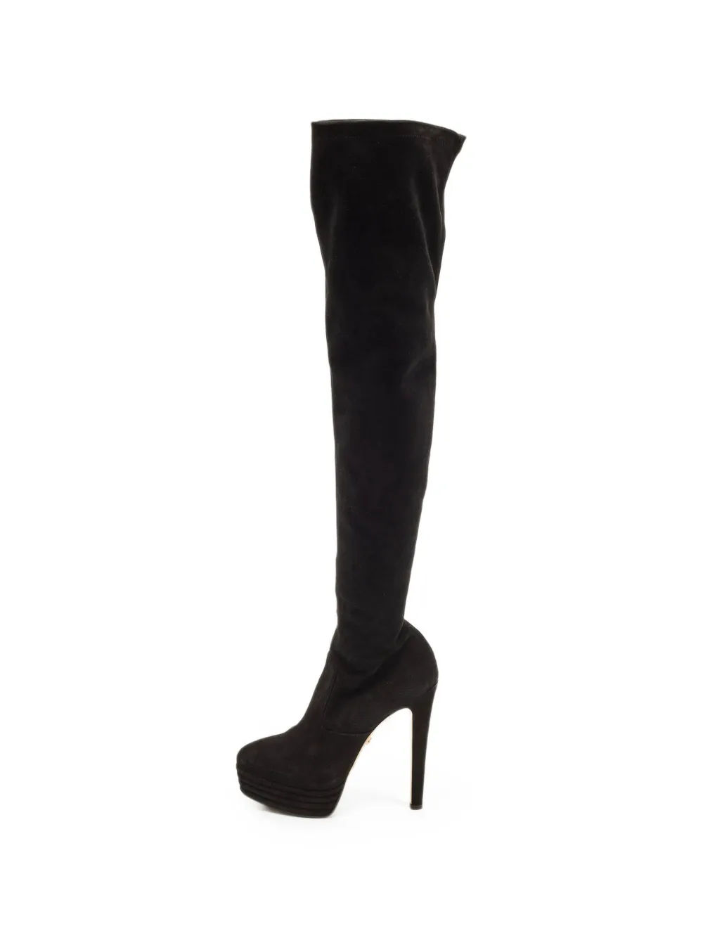 Le Silla platform knee-length boots - Schwarz