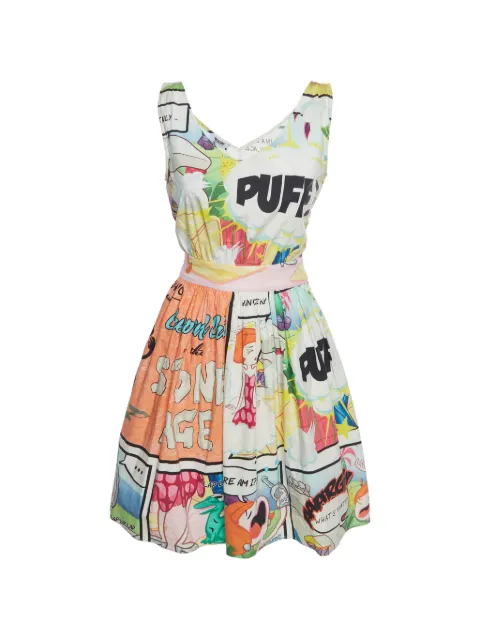 Moschino Pre-Owned printed sleeveless dress