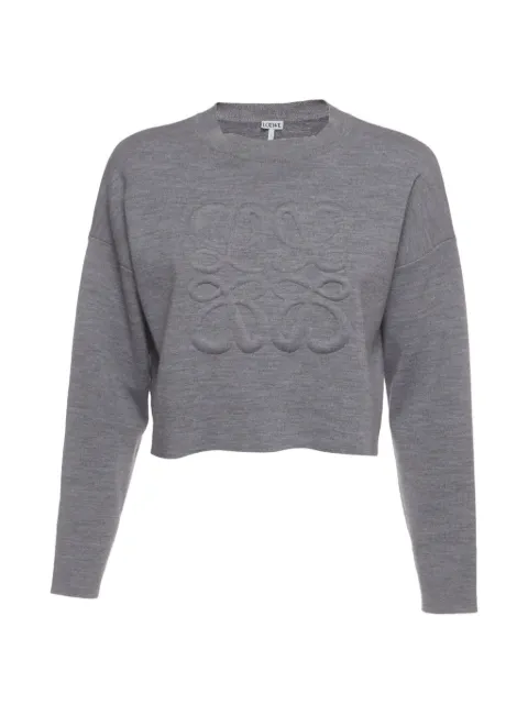 Loewe Pre-Owned Anagram cropped sweater