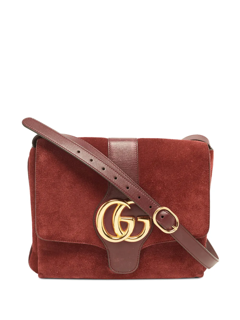 Gucci Pre-Owned Kleine Arli Schultertasche mit GG - Rot
