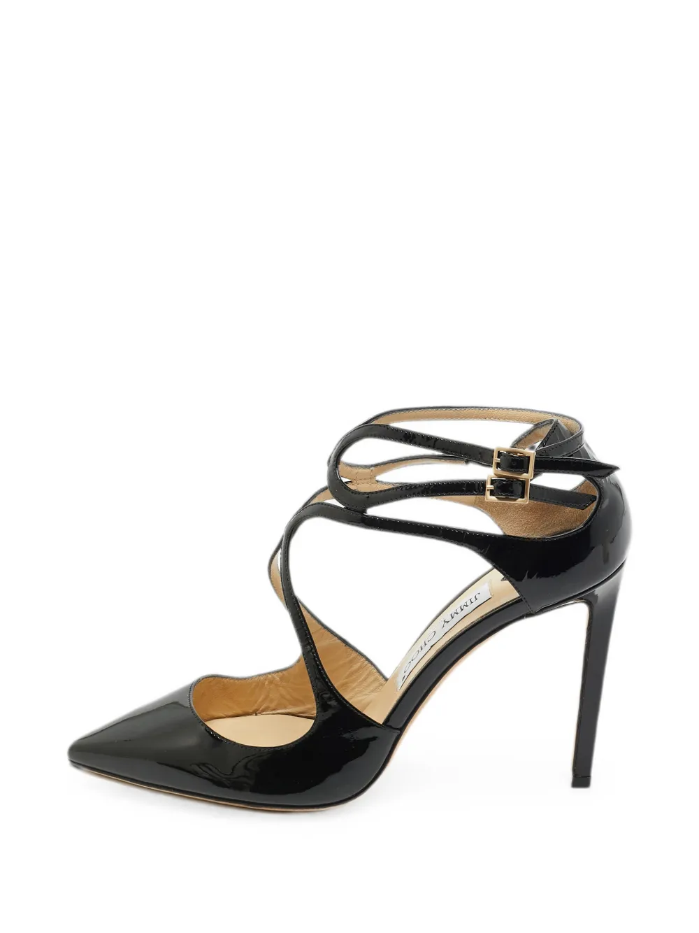 Jimmy Choo Pre-Owned Lancer strappy pumps - Schwarz