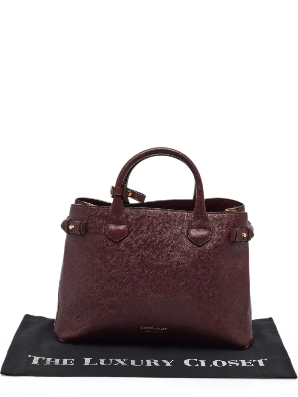 Burberry Pre-Owned Banner House Check tote bag - Rot