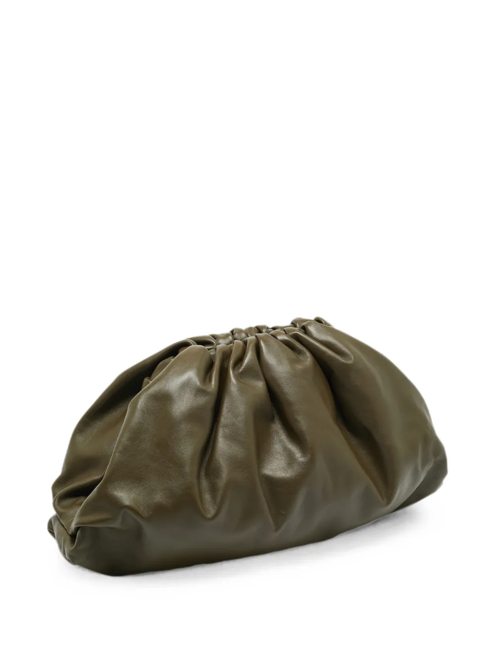 Bottega Veneta Pre-Owned The Pouch leren clutch Groen