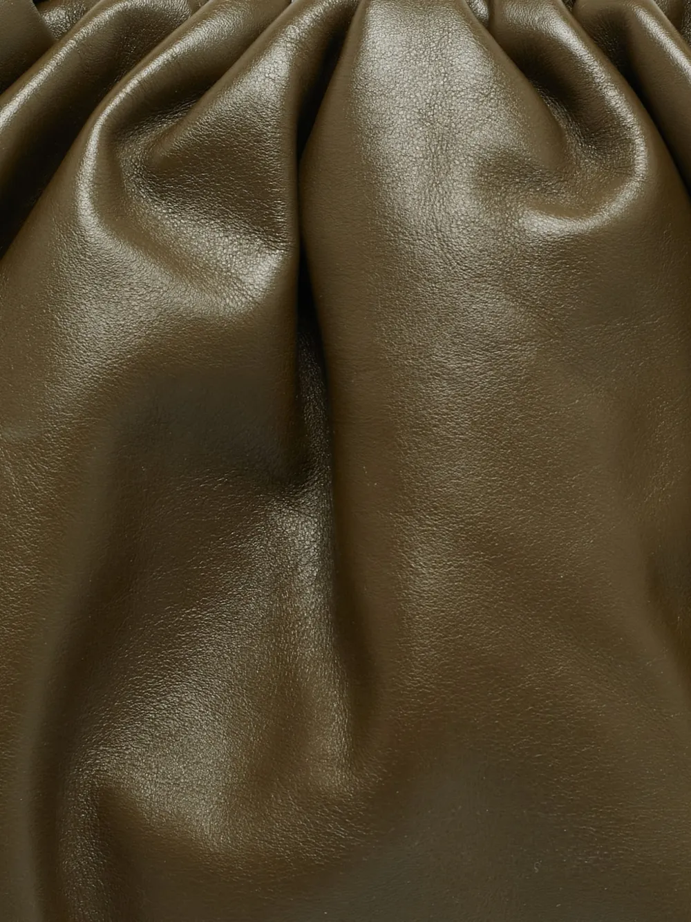 Bottega Veneta Pre-Owned The Pouch leren clutch Groen