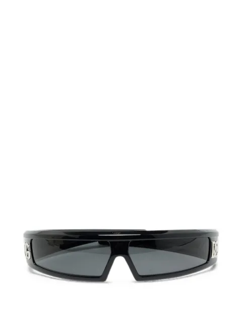 Dolce & Gabbana Pre-Owned logo shield sunglasses