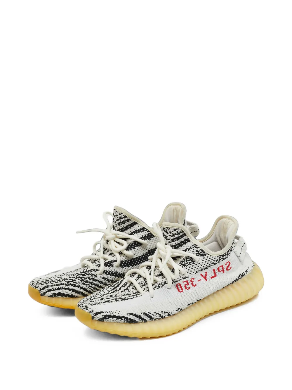 adidas Yeezy x Adidas Boost 350 V2 zebra sneakers - Bianco