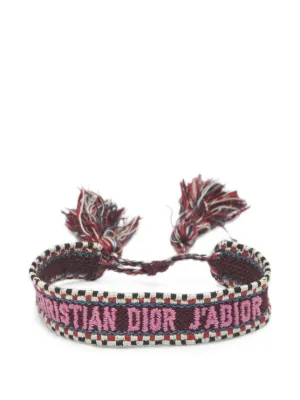 Christian Dior Pre-Owned J'Adior タッセル ブレスレット | オレンジ