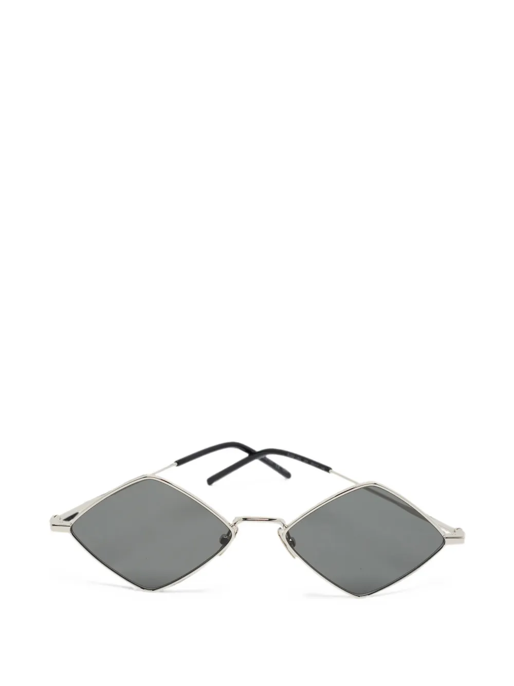 Saint Laurent Pre-Owned Geometrische Lisa Sonnenbrille - Silber