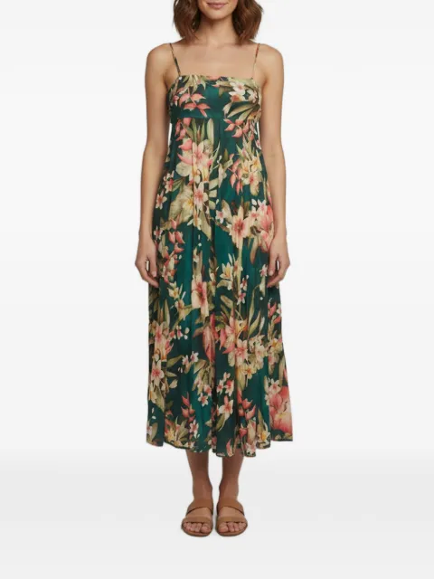 ZIMMERMANN レクシ フローラル ミディドレス