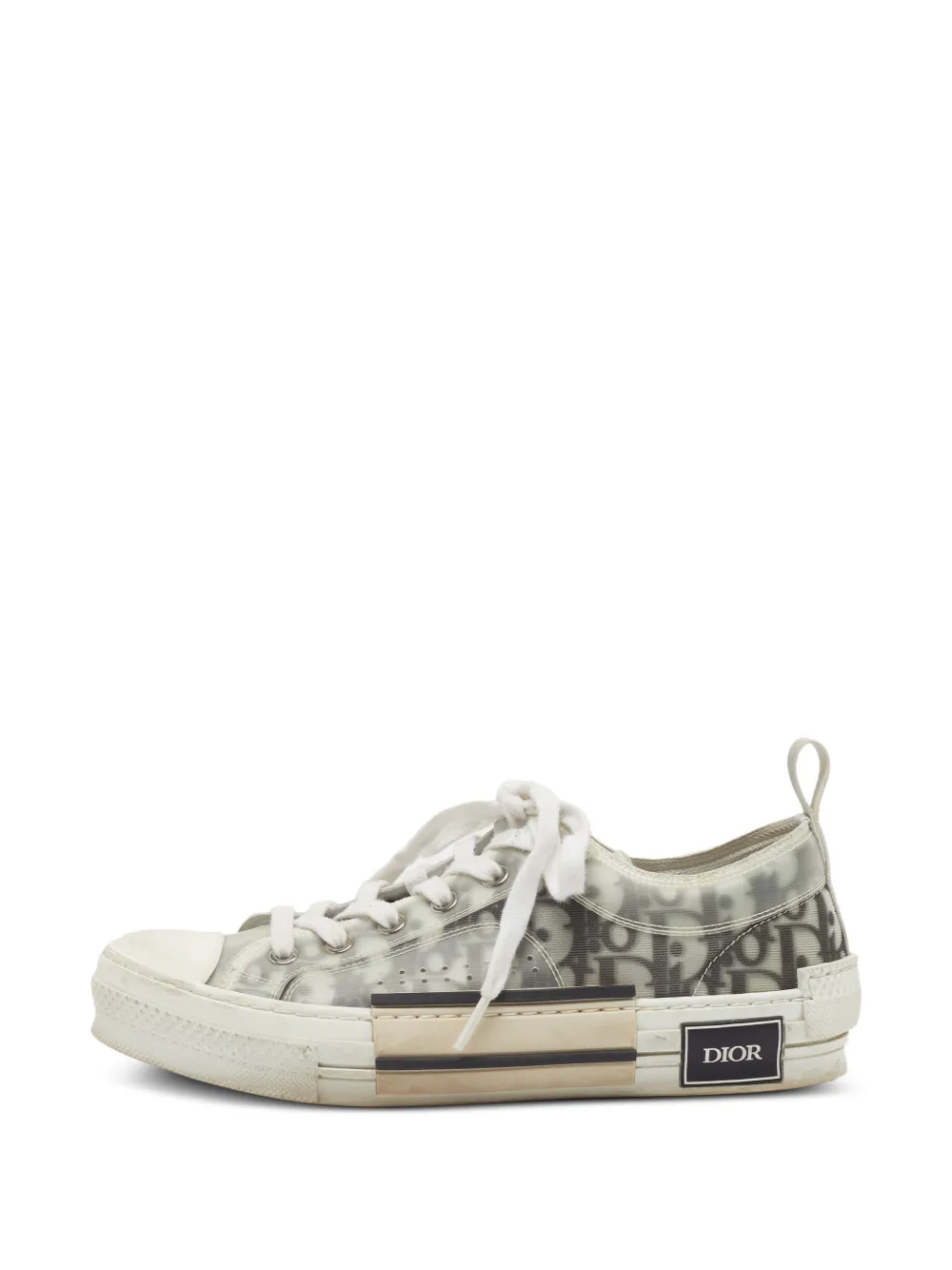 Christian Dior Pre-Owned baskets Walk'n'Dior Oblique - Gris Christian Dior Pre-Owned baskets Walk'n'Dior Oblique - Gris