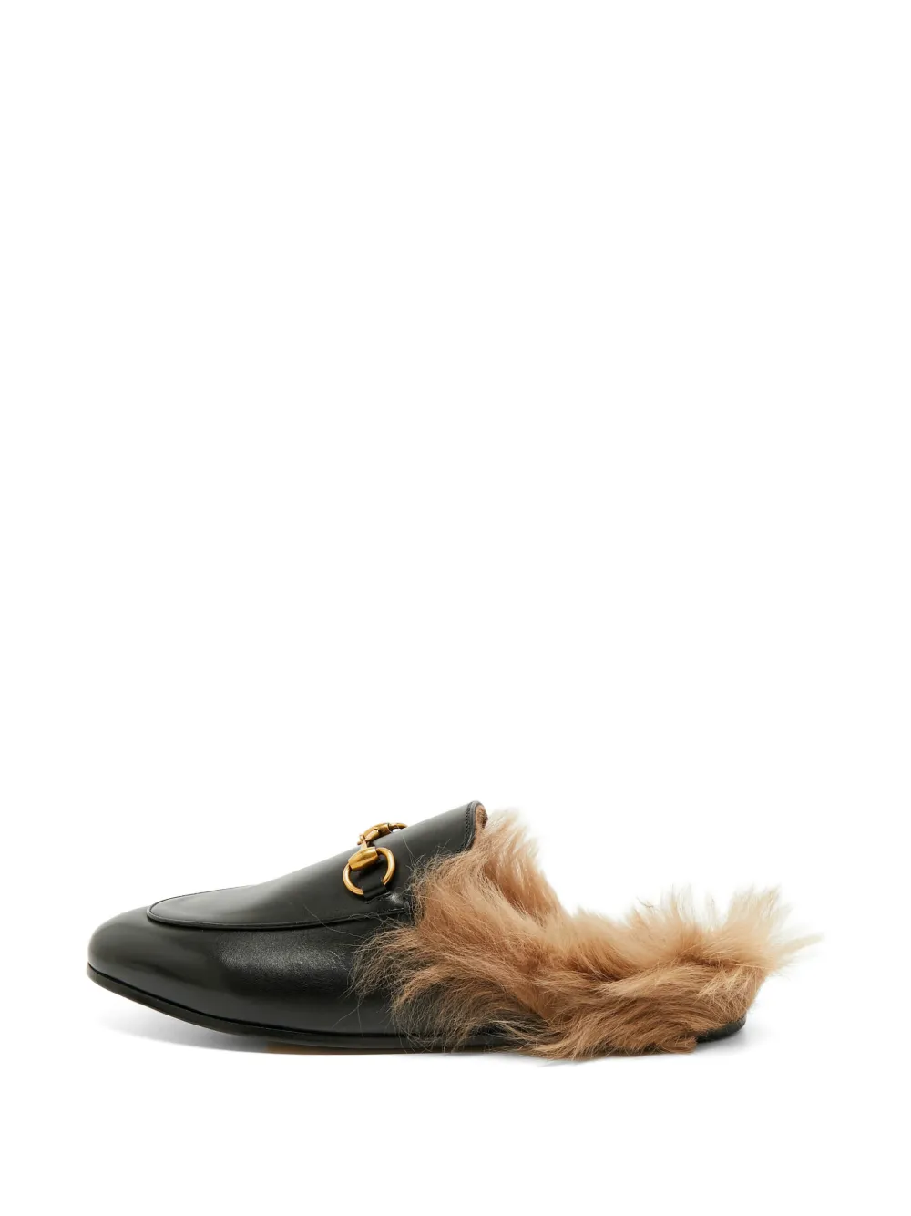 Gucci Pre-Owned Princetown horsebit flat mules - Nero