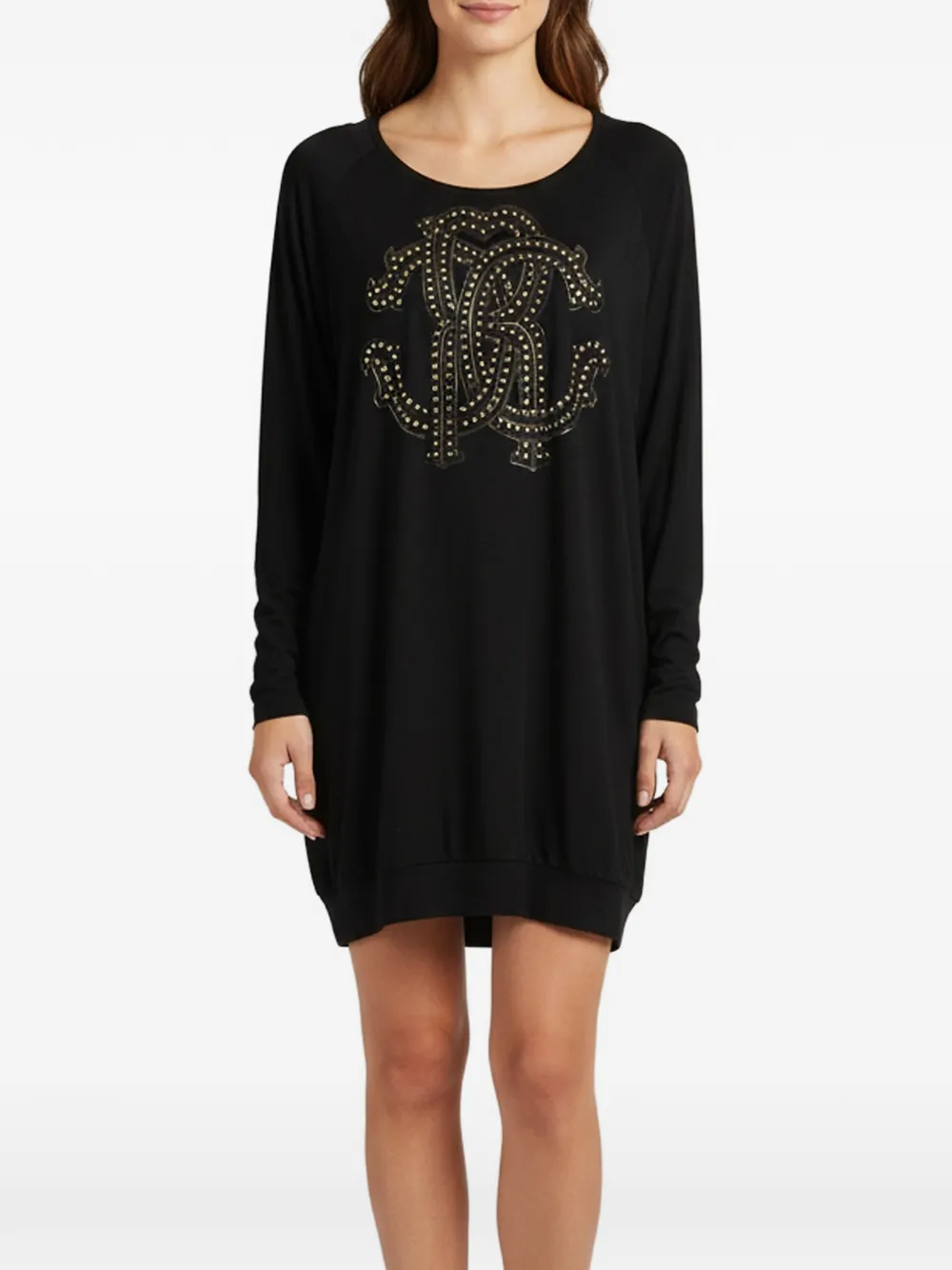 Roberto Cavalli Vintage pull à dos ouvert - Noir Roberto Cavalli Vintage pull à dos ouvert - Noir