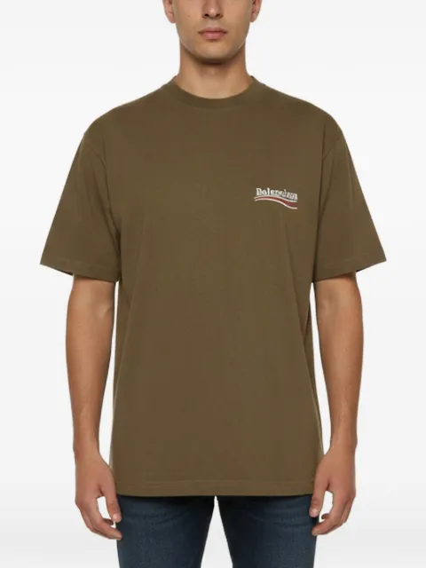 Balenciaga Pre-Owned 2022 Political Campaign logo T-shirt