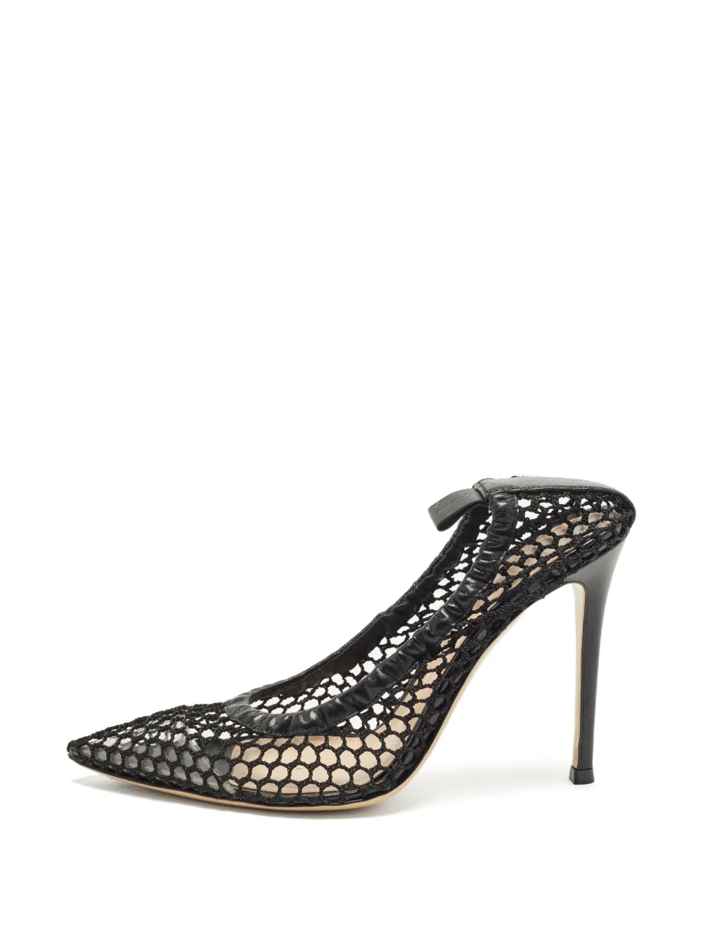 Gianvito Rossi Alisia mesh pumps - Schwarz